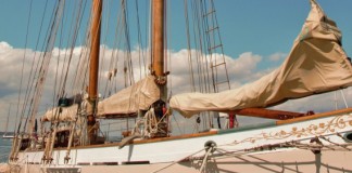 Southampton Boat Show Starts On Friday! image of Classic yacht moored in Cowes