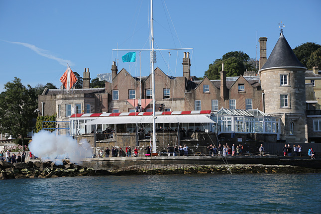 image of The Castle, Cowes IOW home of the Royal Yacht Squadron