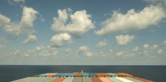 Deadly Waters by Jay Bahadur image of container ship