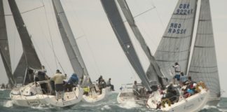 IRC Sussex Championships 2016 at Brighton image of racing yachts