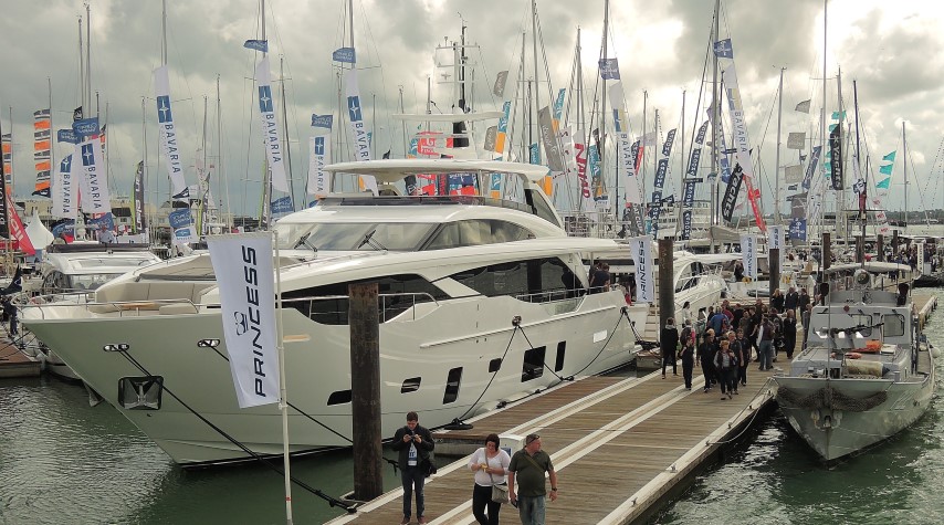 image of Kaskelot at Southampton Boat Show 2017