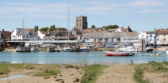 Image of Attractive church Shoreham by Sea Sussex