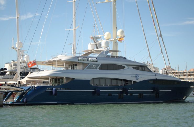 Superyacht Ibiza image of motoryacht Ibiza harbour