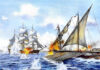White Gold-Tales of the Barbary Pirates image of barbary pirate galleon