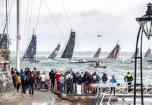 50th Edition Fastnet 2023-How to follow Spectators enjoying the start of the 2021 Rolex Fastnet Race © Martin Allen