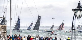 50th Edition Fastnet 2023-How to follow Spectators enjoying the start of the 2021 Rolex Fastnet Race © Martin Allen