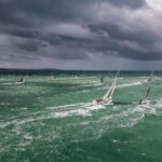 Fastnet 2023 aerial shot