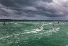 50th Rolex Fastnet Race- Strong Winds Forecast The 2021 Rolex Fastnet Race set sail in winds gusting to gale force © ROLEX/Carlo Borlenghi