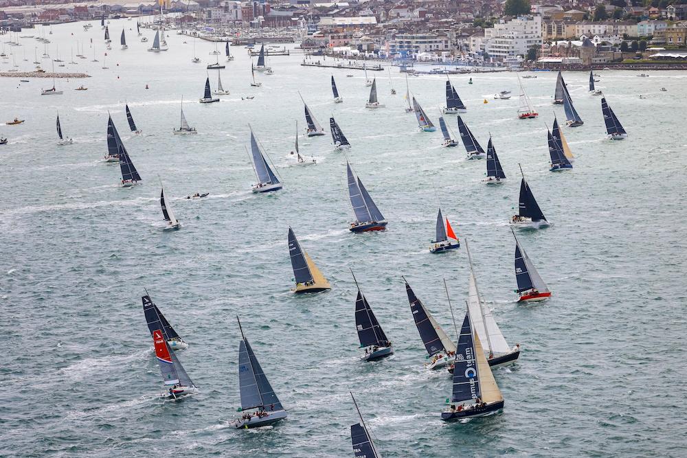 A record sized fleet will set off from Cowes on Saturday 22nd July © Rolex/Carlo Borlenghi